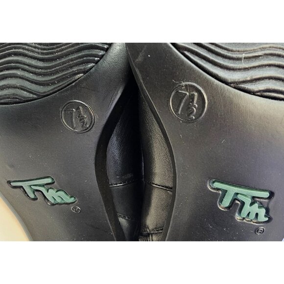 Thom Mcan Leather Heeled Boots Sz 7.5 Womens Style 21913 Black NWT See Descript - Picture 11 of 16